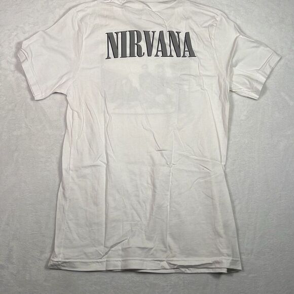 Nirvana photo portrait double sided concert release band T-shirt NWOT Men Medium - Picture 6 of 7